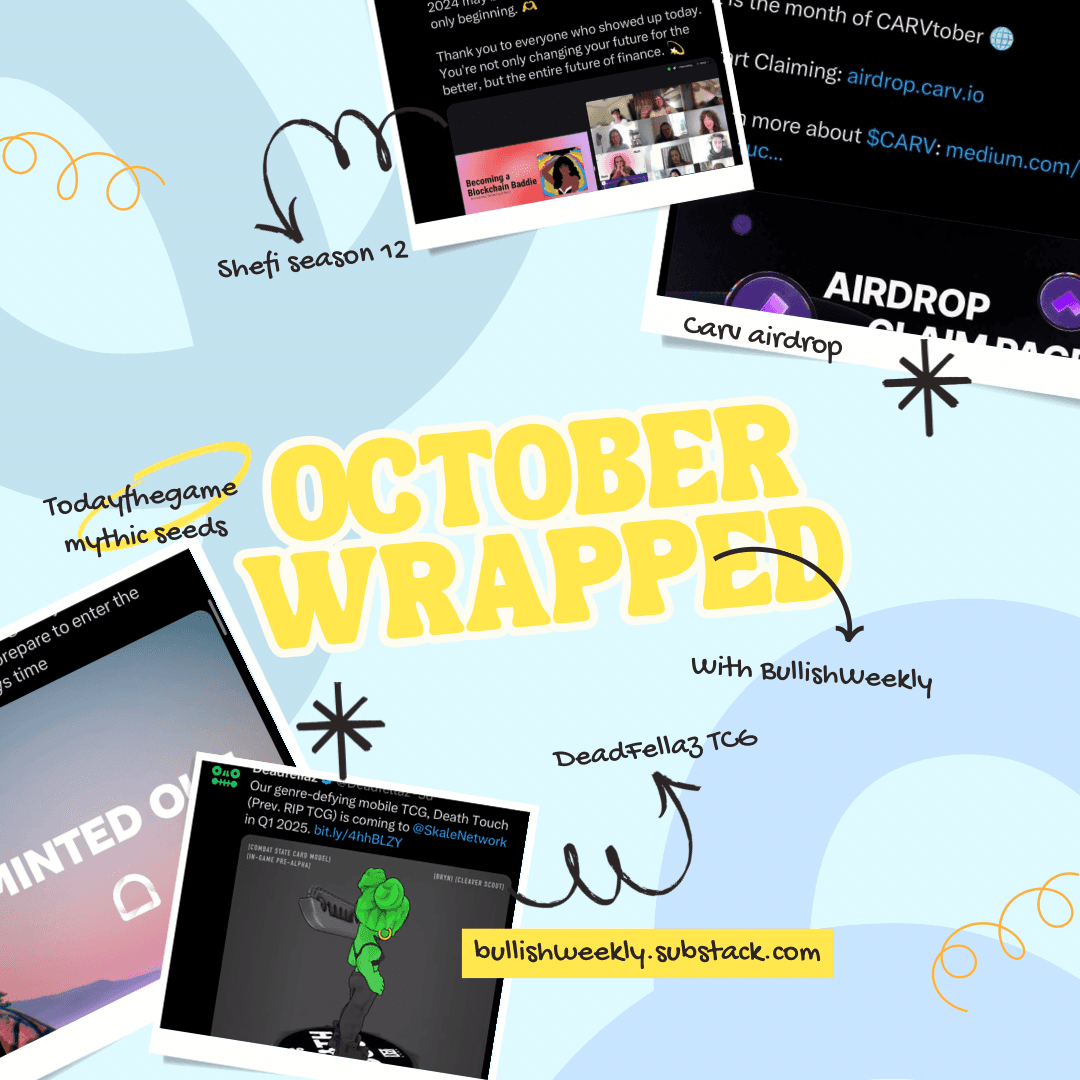 Cover image for "Uptober or Rektober?", a Bullish Weekly issue by Taslemat Yusuf